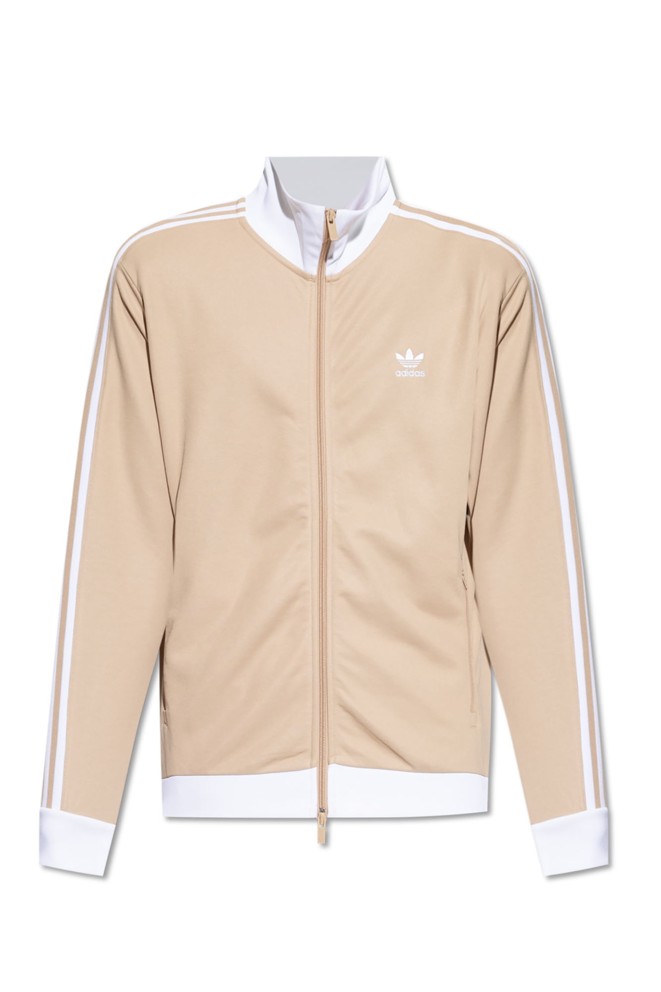 Beige Zip up sweatshirt ADIDAS Originals Vitkac GB